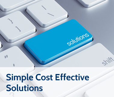 Simple Cost Effective Solutions